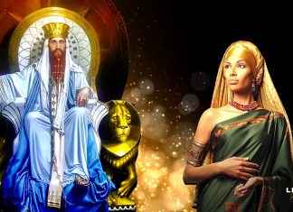 A rainha de Sabá e o rei Salomão